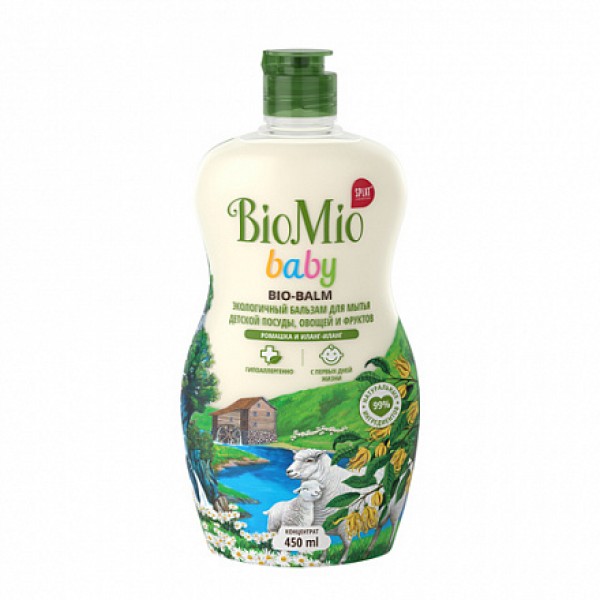 BioMio Средство для мытья детской посуды, овощей и...