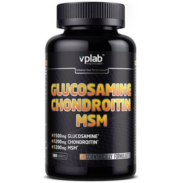 VP Laboratory Глюкозамин-Хондроитин-МСМ 180 таблет...
