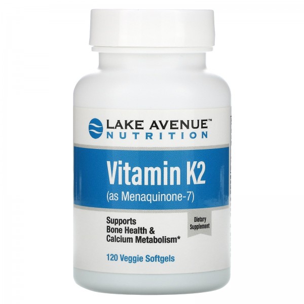 Lake Avenue Nutrition витаминK2 (в виде менахинона...