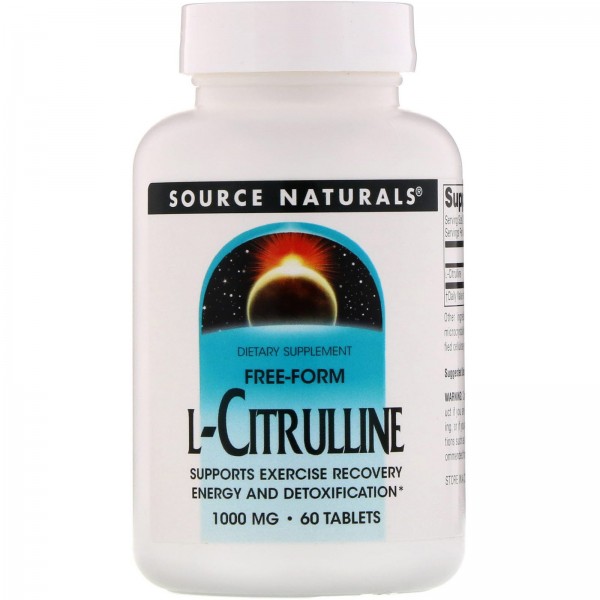 Source Naturals L-цитруллин 1000 мг 60 таблеток...