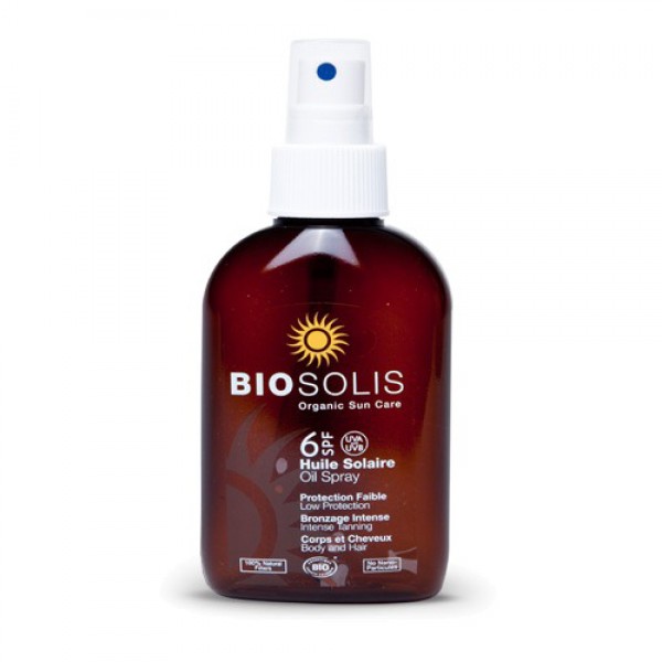 BIOSOLIS Солнцезащитное масло для лица и тела SPF 6 125 мл