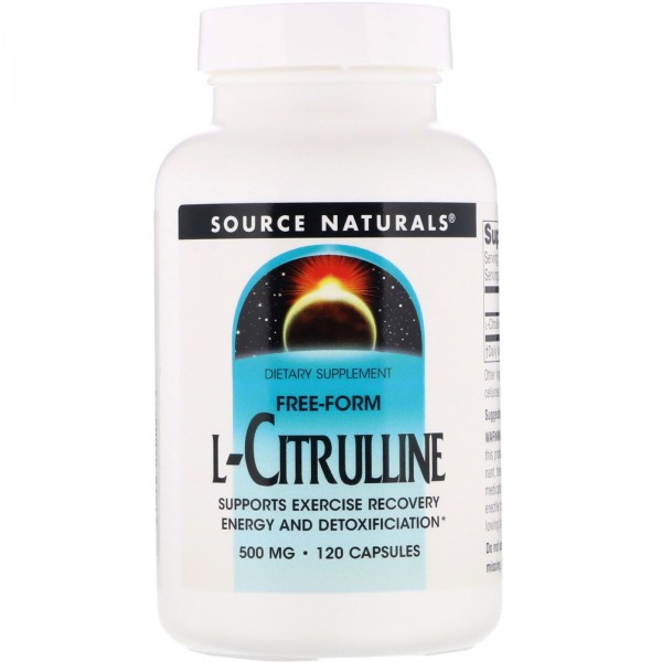 Source Naturals L-цитруллин 500 мг 120 капсул...
