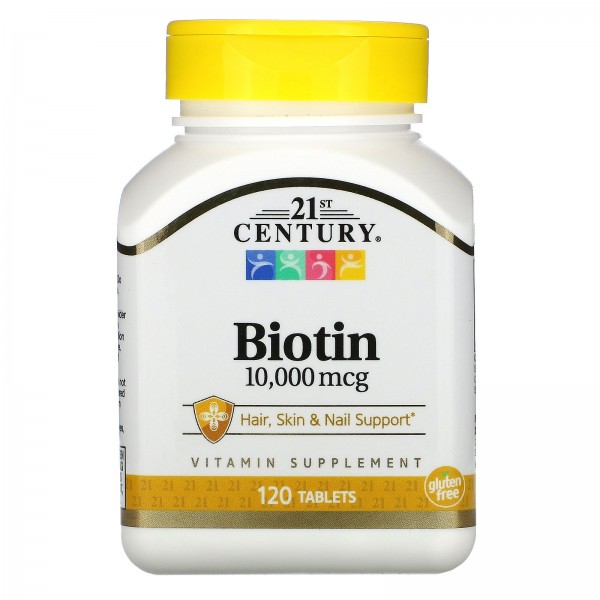21st Century биотин 10 000 мкг 120 таблеток...