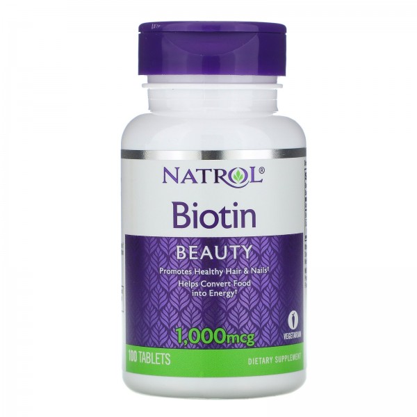 Natrol Биотин 1000 мкг 100 таблеток