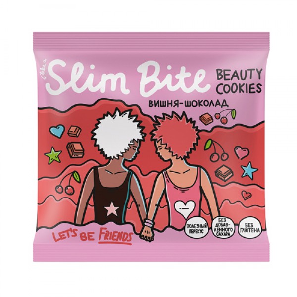 Bite Печенье Slim `Вишня-шоколад` 115 г