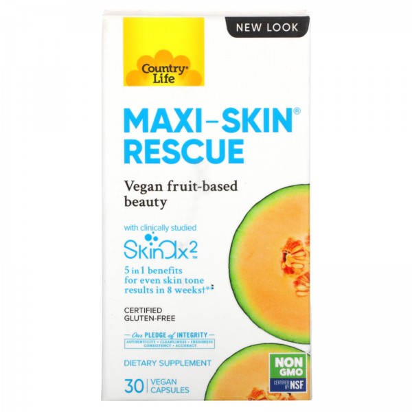 Country Life Maxi-Skin Rescue Комплекс для кожи 30 капсул