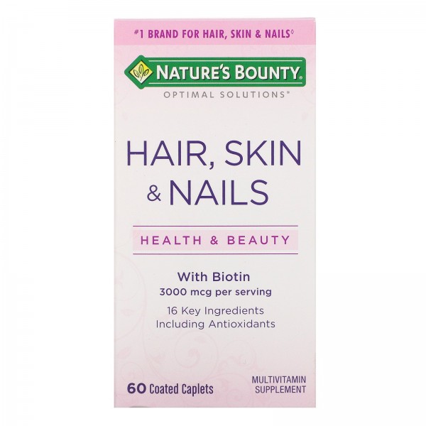 Nature's Bounty Комплекс для здоровья волос, кожи и ногтей 60 капсул