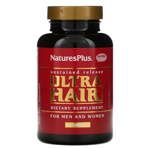 Nature's Plus Ultra Hair для мужчин и женщин 90таб...