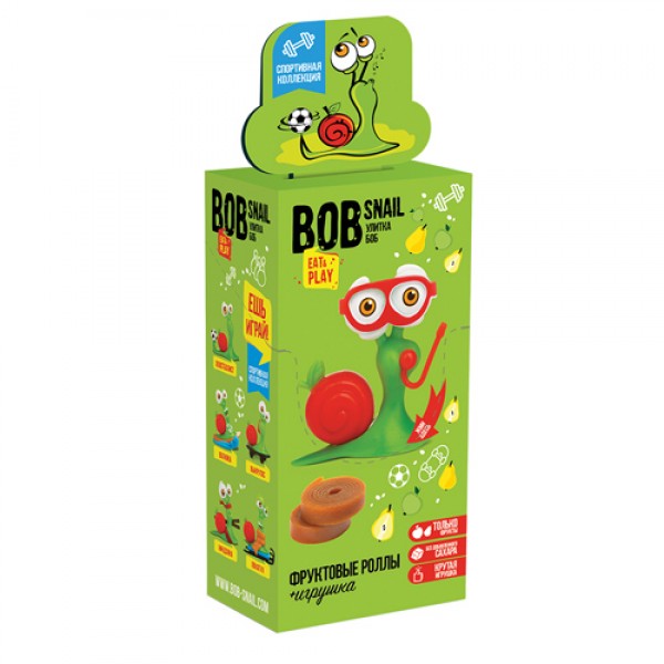 Bob Snail Набор с игрушкой `Eat&Play` 54 г