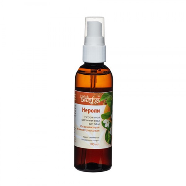 Aasha Herbals Цветочная вода для лица `Нероли` 100...