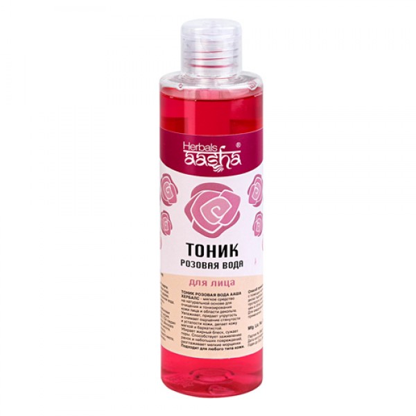 Aasha Herbals Тоник 'Розовая вода' 200 мл...
