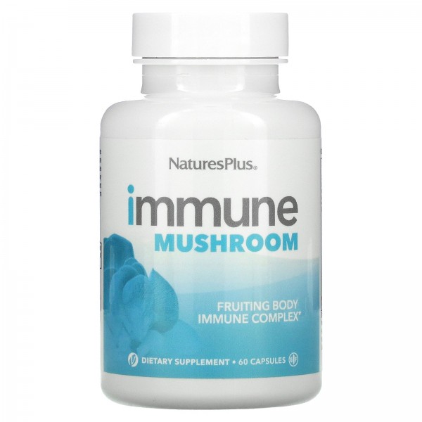Nature's Plus Immune Mushroom 60 Capsules