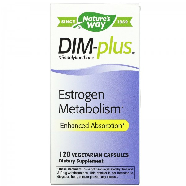 Nature's Way DIM-plus метаболизм эстрогенов 120 ве...