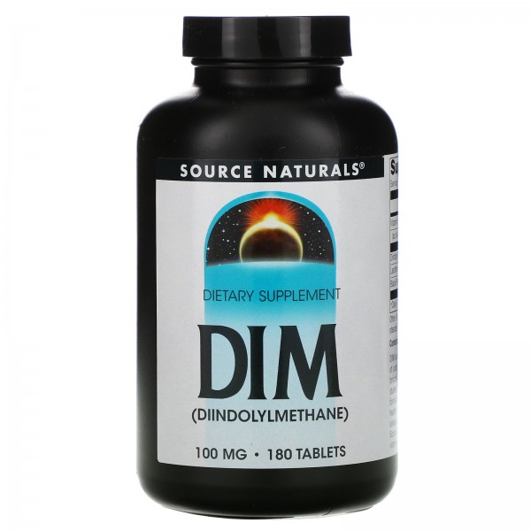 Source Naturals DIM (дииндолилметан) 100 мг 180 та...