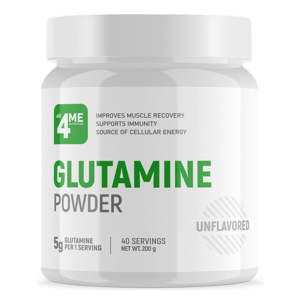 4Me Nutrition Глютамин 200 г без вкуса