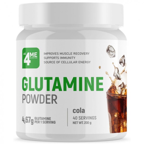 4Me Nutrition Глютамин 200 г Кола