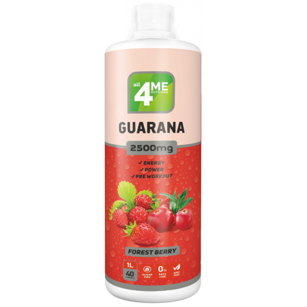4Me Nutrition Гуарана концентрат 2500 мг 1000 мл Лесная ягода