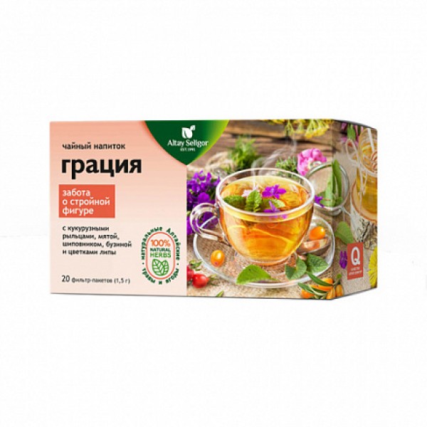 Altay Seligor Напиток чайный 'Грация' 20 пакетиков