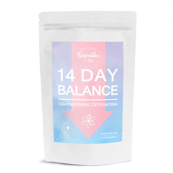 Biopractika Чай травяной `14 day Balance`, обновле...