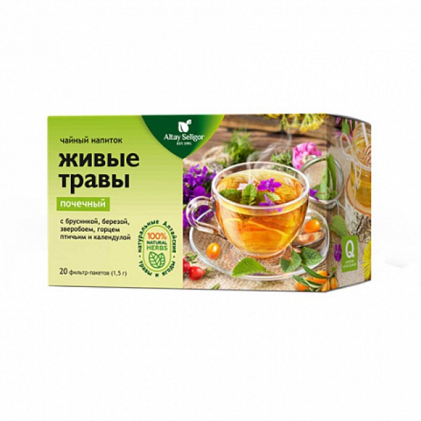 Altay Seligor Напиток чайный 'Живые травы' 20 паке...