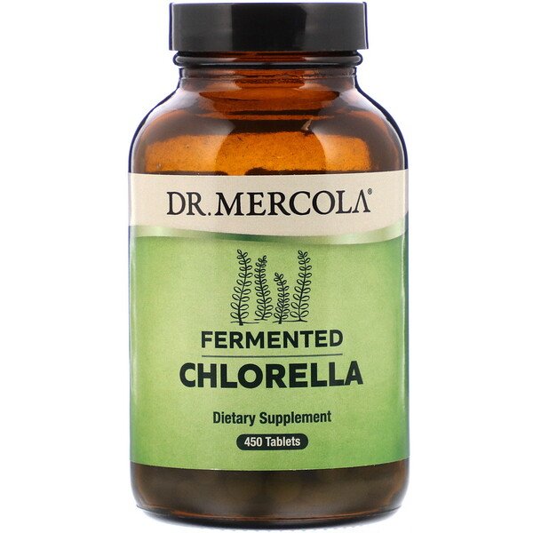 Dr. Mercola Ферментированная хлорелла 450 таблеток...