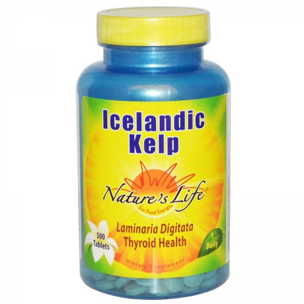 Nature's Life Icelandic Kelp (Исландские бурые вод...