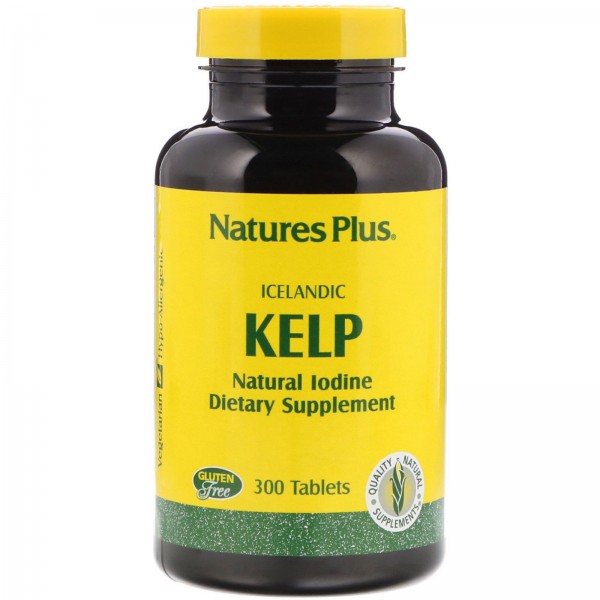 Nature's Plus Йод Icelandic Kelp 300 таблеток...