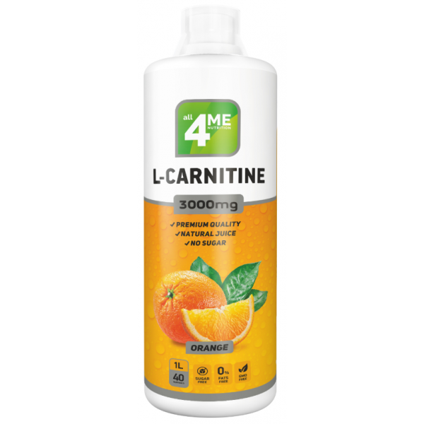 4Me Nutrition Л-Карнитин концентрат 3000 мг 1000 м...