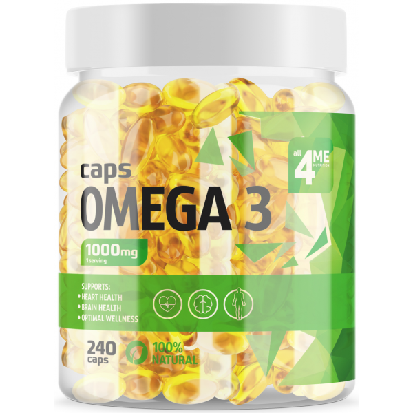 4Me Nutrition Омега-3 1000 мг 240 капсул...