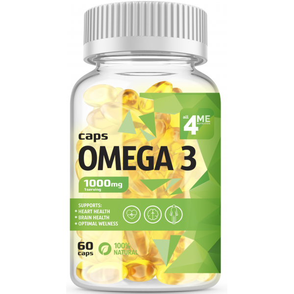 4Me Nutrition Омега-3 1000 мг 60 капсул...