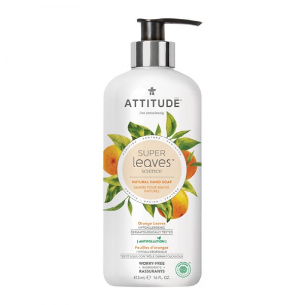 Attitude Жидкое мыло `Листья апельсина` 473 мл