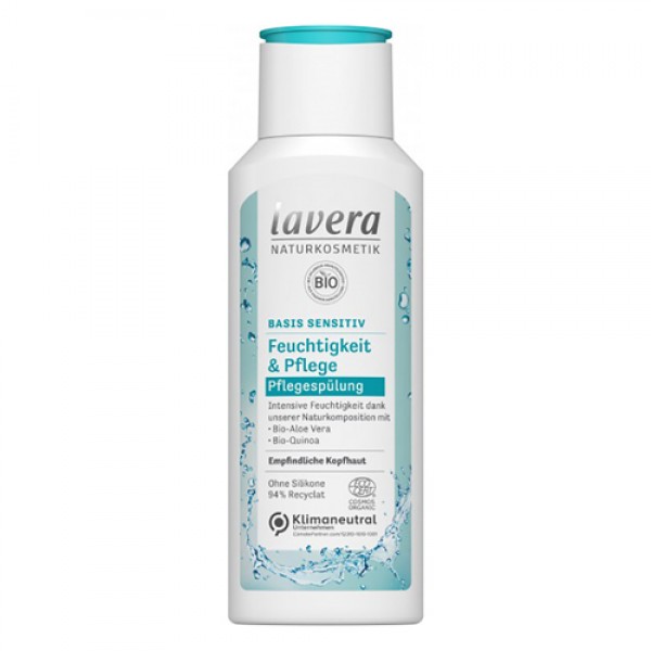 Lavera Кондиционер для волос `Увлажнение и уход` `Basis sensitiv` 200 мл