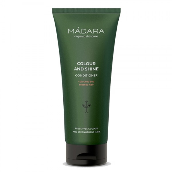 Madara Кондиционер `Colour and Shine`, для окрашенных волос, органик, без парабенов, отдушек и сульфатов 200 мл