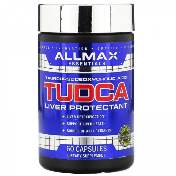 ALLMAX Nutrition TUDCA защитное средство для печени 60 капсул