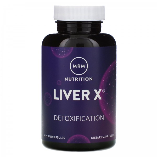 MRM Nutrition Liver X 60 веганских капсул...