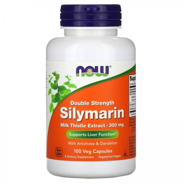Now Foods Силимарин 300 мг 100 растительных капсул...