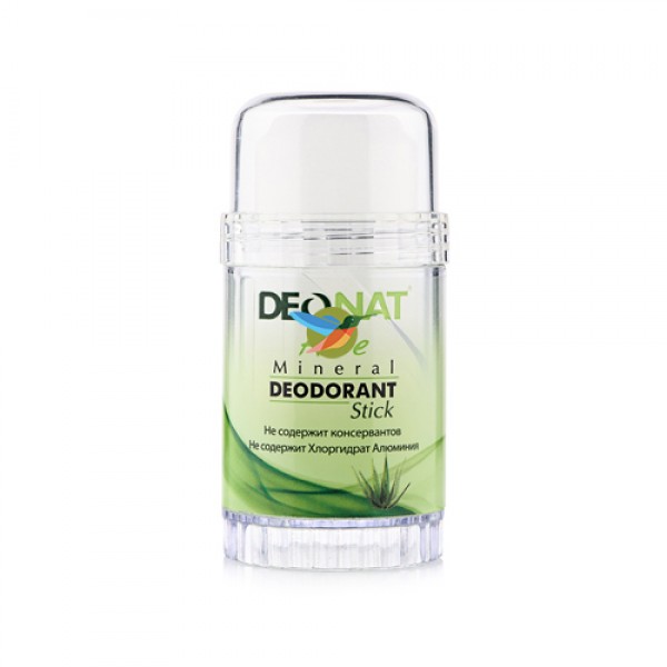 DeoNat Дезодорант-кристалл с экстрактом Алоэ 80 г
