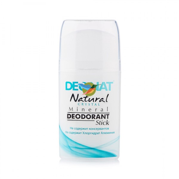 DeoNat Дезодорант-кристалл овальный цельный 100 г...