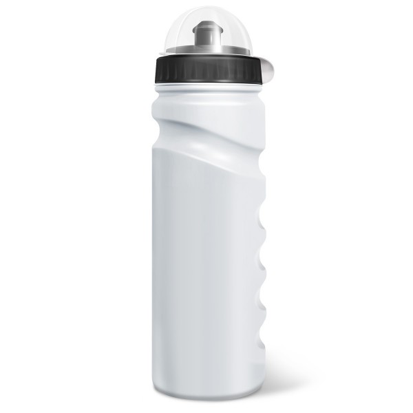 Be First Бутылка для воды БЕЗ ЛОГОТИПА (75NL-white) 750 мл белая с крышкой