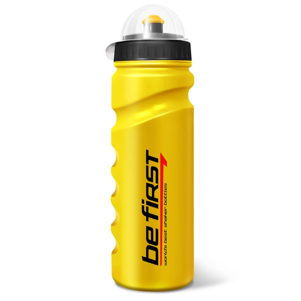 Be First Бутылка для воды БЕЗ ЛОГОТИПА (75NL-yellow) 750 мл желтая с крышкой
