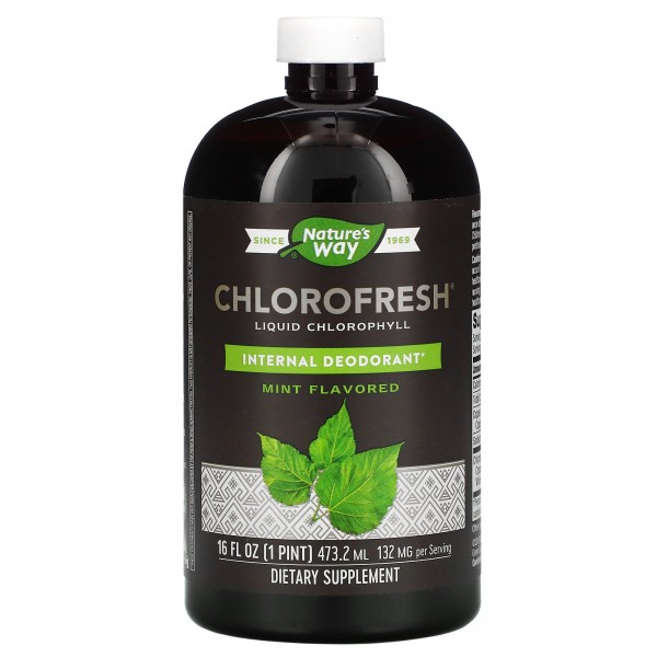 Nature's Way Хлорофилл Chlorofresh Мята 132 мг 473...