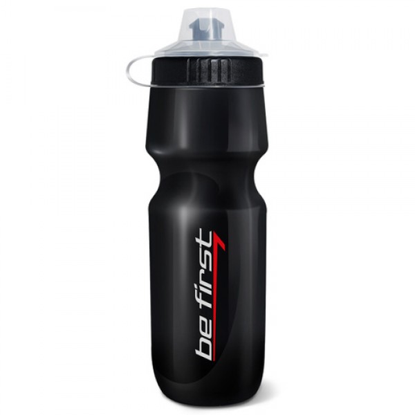 Be First Бутылка для воды с крышкой (SH301A-B) 750 мл черная