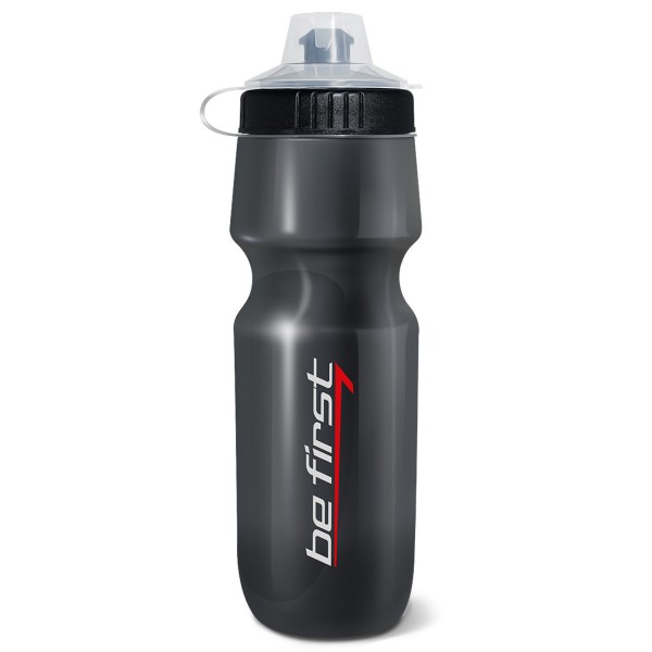 Be First Бутылка для воды с крышкой (SH301A-G) 750 мл серая