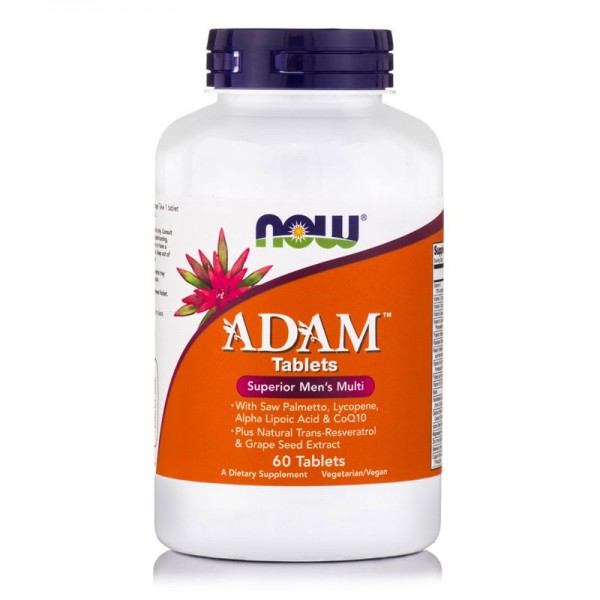 NOW Foods Мужские витамины ADAM 60 таблеток