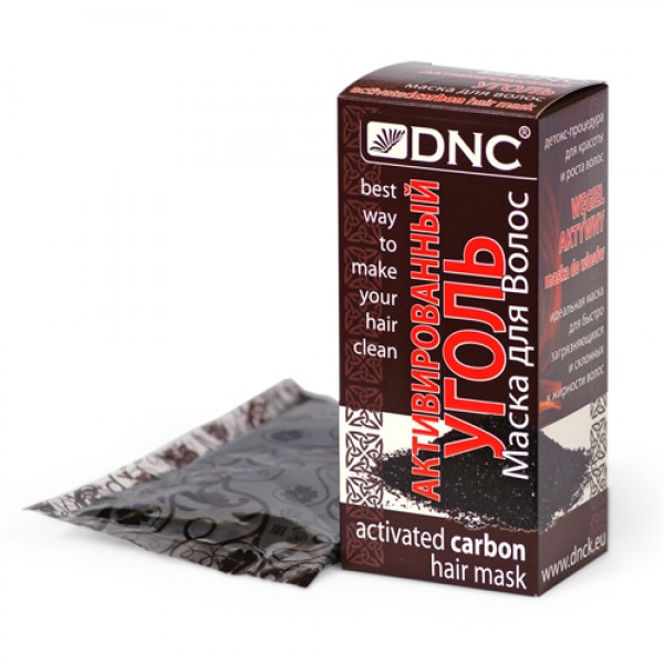 DNC Маска для волос `Активированный уголь` 100 г