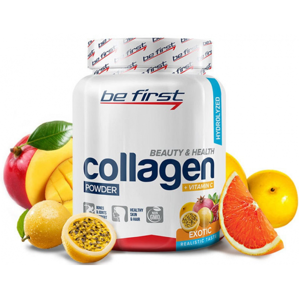 Be First Коллаген + Витамин Ц 200 г Экзотик