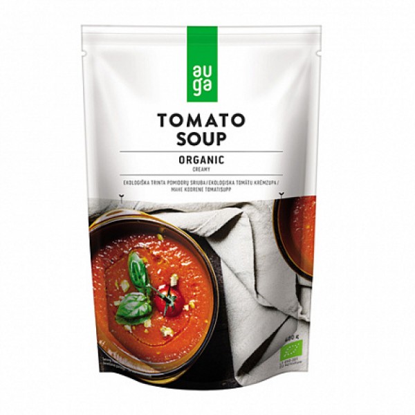 Auga Крем-суп `Томатный`, органический 400 г...