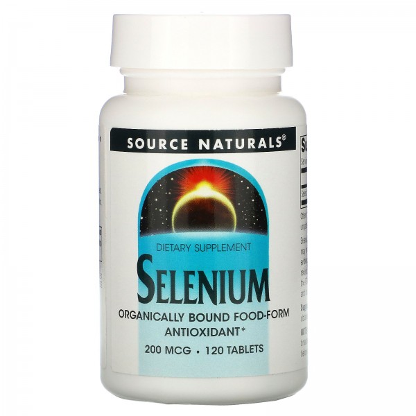 Source Naturals Селениум 200 мкг 120 таблеток...