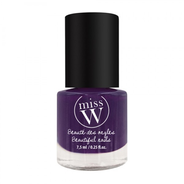Miss W PRO Лак для ногтей '28 Темно-фиолетовый' 7....
