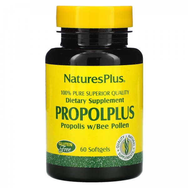 Nature's Plus Прополис Propolplus с пчелиной пыльц...